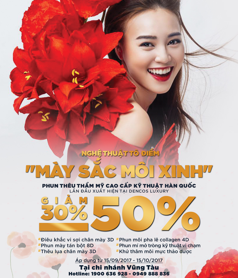 Tri ân khách hàng – mừng sinh nhật Dencos Luxury với quà tặng ưu đãi đến 50%