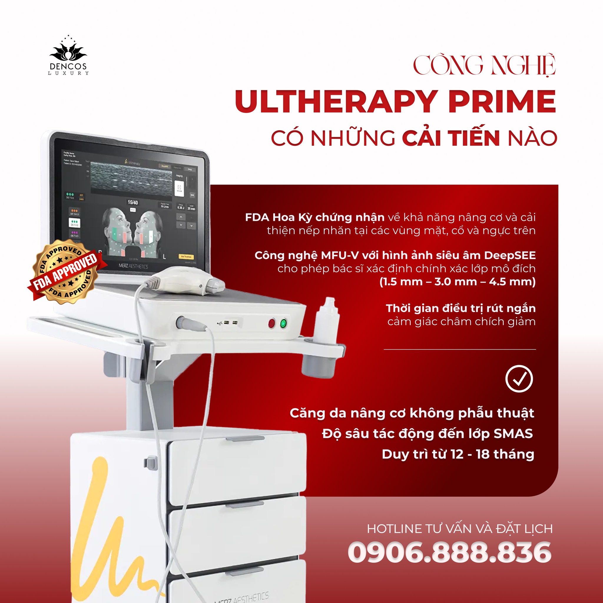 ULTHERAPY PRIME: TIÊU CHUẨN VÀNG TRONG ĐỊNH HÌNH CẤU TRÚC TẦNG SÂU