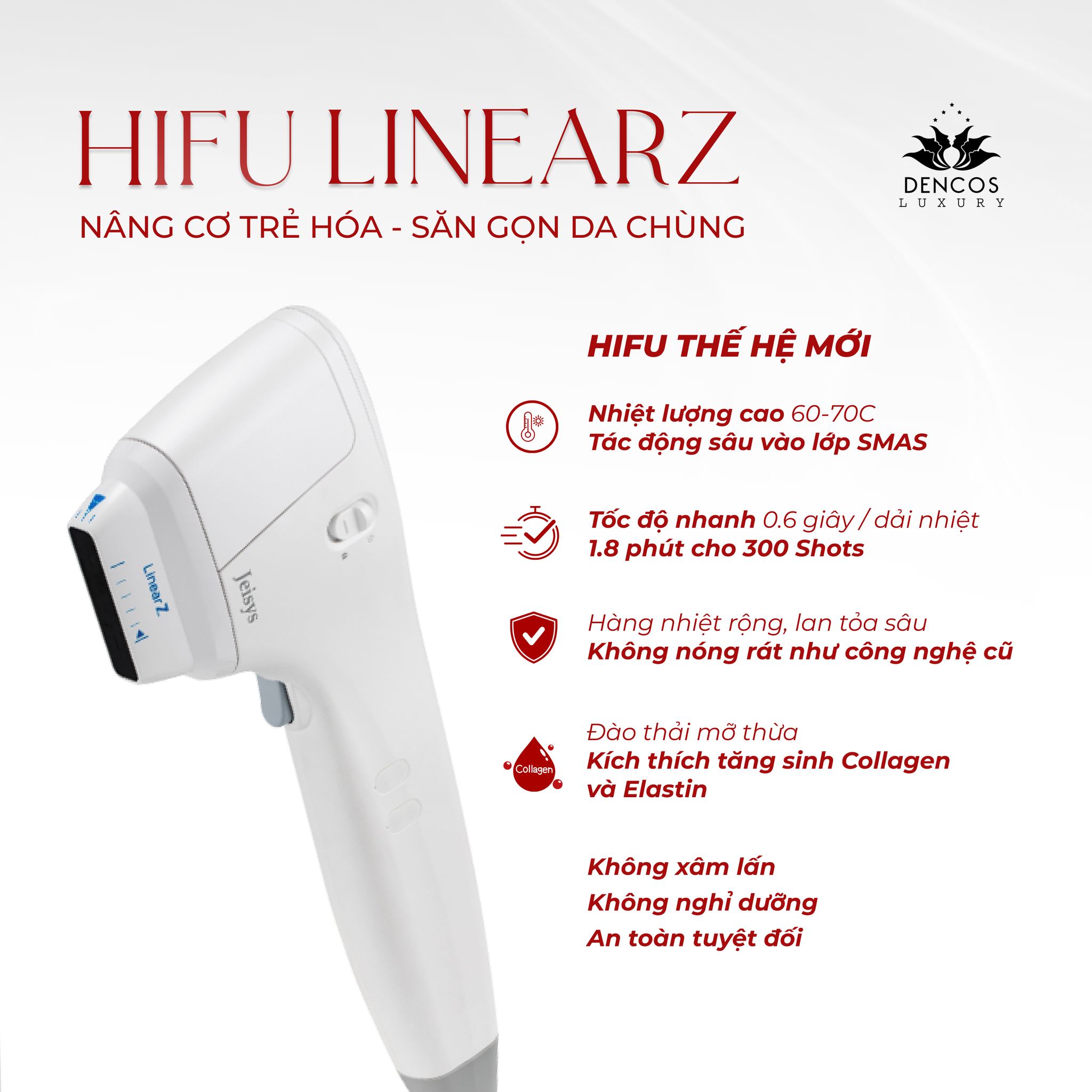 HIFU LINEARZ: GIẢI PHÁP HỦY MỠ, SĂN CHẮC “ÊM ÁI & KINH TẾ”