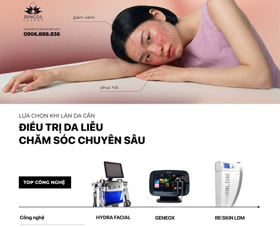 SẠCH – SÁNG – KHỎE: TRIẾT LÝ NỀN TẢNG CHO LÀN DA HOÀN HẢO TẠI DENCOS LUXURY